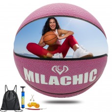 Custom Personalized Basketball Mascot J America Women's Mélange